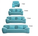 Sofa Cover Teal 1 Seat