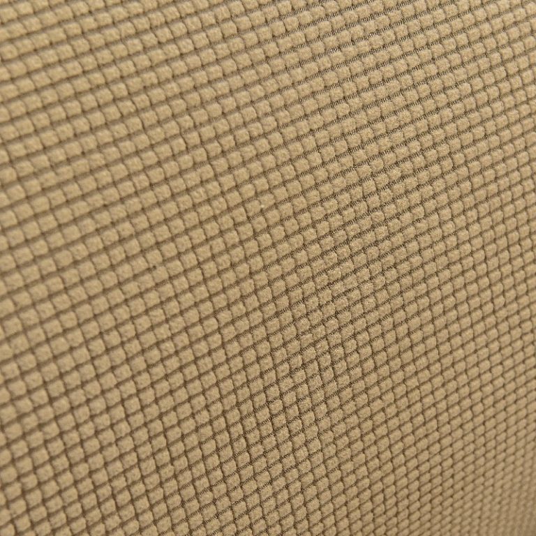 Sofa Cover Velvet Khaki 3 Seats