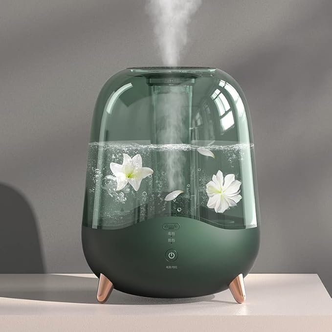Deerma F329 Crystal Clear Ultrasonic Cool Mist Humidifier 5L Capacity Silent Aromath