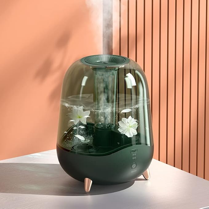 Deerma F329 Crystal Clear Ultrasonic Cool Mist Humidifier 5L Capacity Silent Aromath