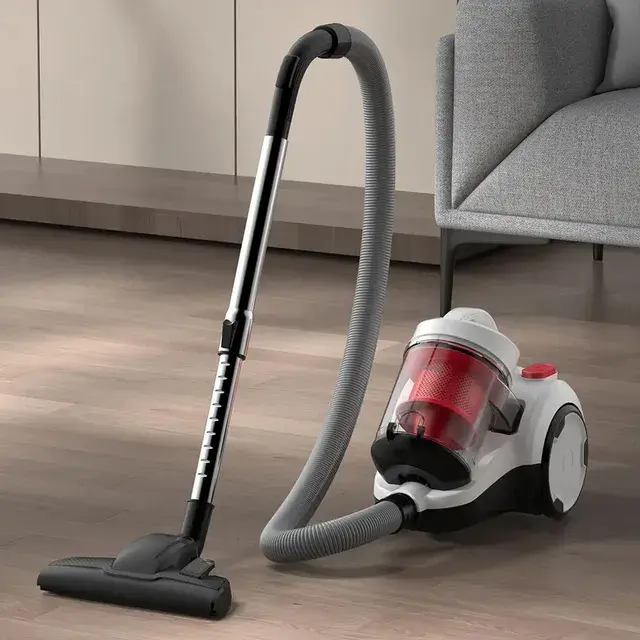 Deerma - Horizontal Canister Vacuum Cleaner - White - 1800 W-1.webp