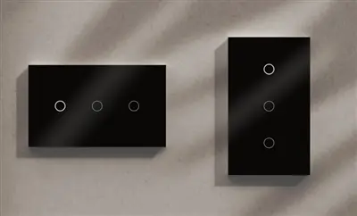 Orvibo Touch Pro Smart Switch（Scene）Black panel (T70S3ZB)