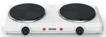 ERTONE ERT-197AB Hot Plate With Double Burners