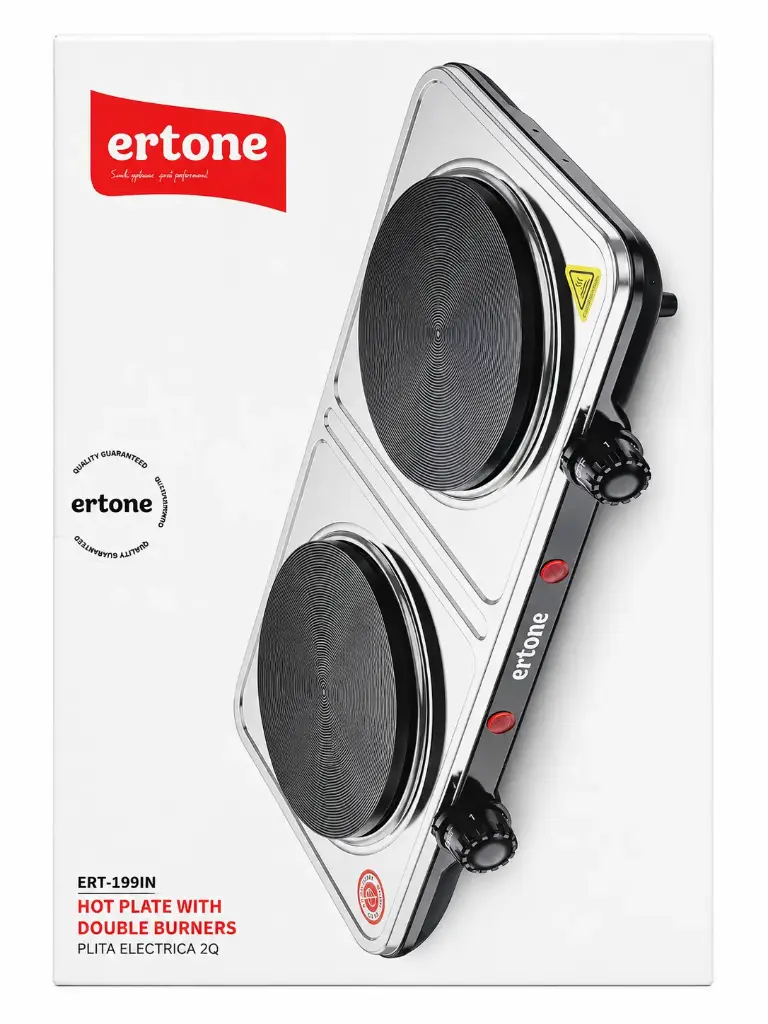 ERTONE ERT-199IN Hot Plate With Double Burners