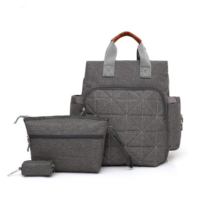 Diaper Bag 3 in 1 Grey