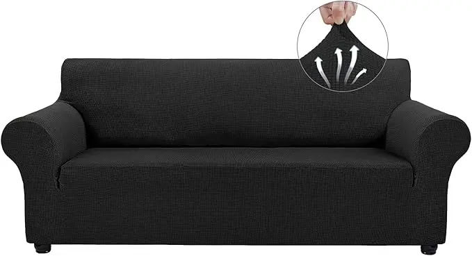 NSF Sofa Cover Black 3 Seats